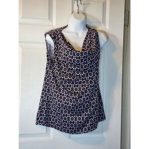 Floral Sleevelss Blouse